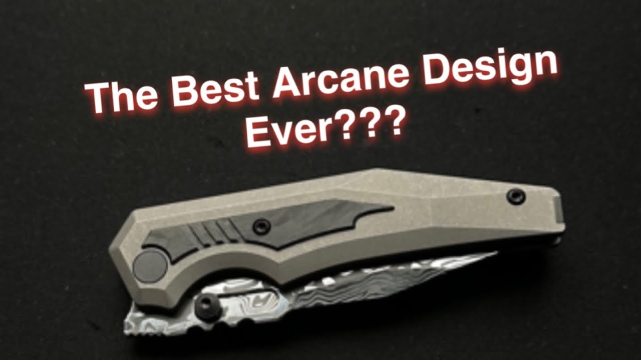 Arcane Design Pretheon Knife Review YouTube
