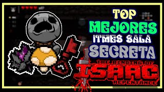 Top 10 objetos de LA SALA SECRETA || The Binding Of Isaac: Repentance