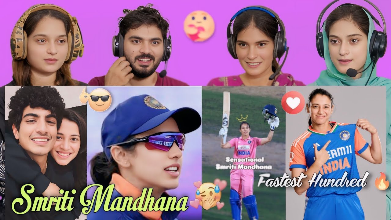 Smriti Mandhana Viral Edits Reaction | Fastest Hundred 🔥
