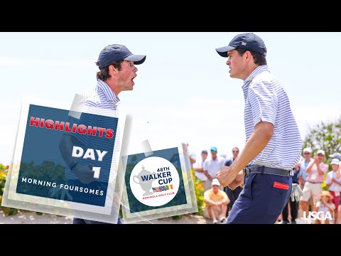 Extended Highlights: 2021 Walker Cup - Saturday Foursomes