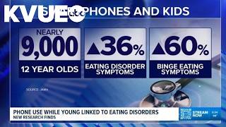 New research finds link between phone use at a young age and eating disorders News