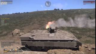 Arma 3 - Fireworks Performance by a Tank (1080p)