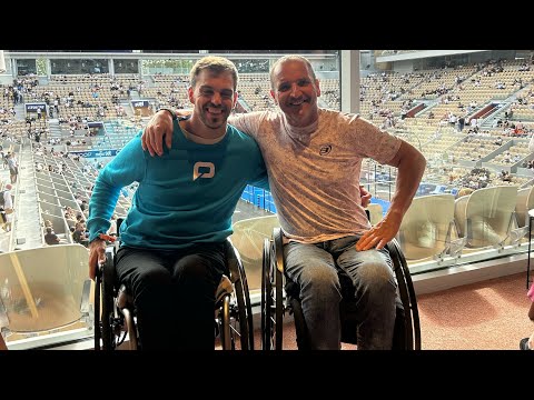 Edorta de Anta, n1 espagnol de padel fauteuil « Jouer à Roland Garros est un rêve pour nous »