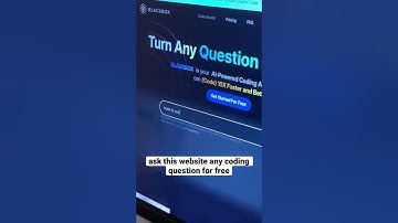 Blackbox can answer all your coding questions #coding #programming
