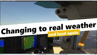FStarter24 demo of Saving and loading a flight situation.
