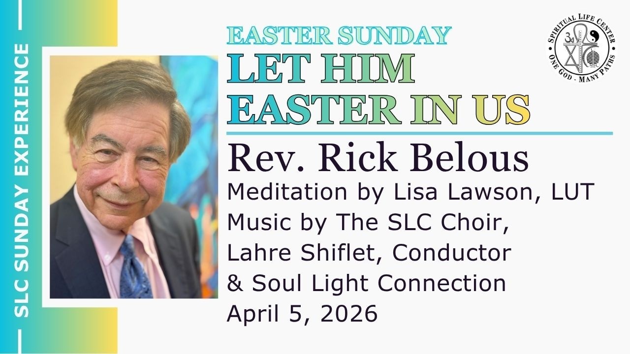Rev. Rick Rouse Let Him Easter In Us – Rev. Rick Belous – SLC Easter Sunday Experience ...