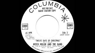Watch Mitch Miller  The Gang The Twelve Days Of Christmas video