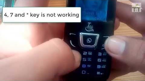 China Mobile Keypad Not Working Solution 100%(4/7/*/ keys) || China mobile Keypad Jumper