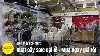 Quạt cây Panasonic Mitsubishi Toshiba sale giá sốc 30/4 và 1/5 - Săn hàng điện máy giá từ 10 ngàn