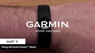 Support: Pairing a vívofit® 4 with the Garmin Connect™ App (Apple®) screenshot 3