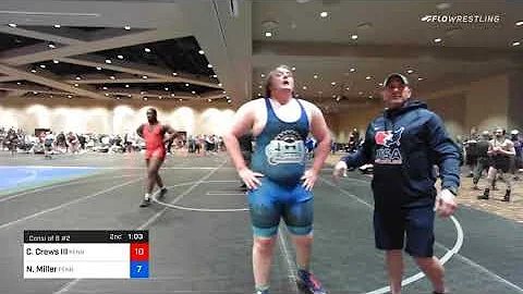 285 Lbs Consolation - Charles Crews III, Pennsylvania Vs Nate Miller, Pennsylvania 6068