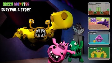 Green Monster Survival 4 Story - Gameplay Walkthrough Part 7 - All Chapters (Android, iOS)