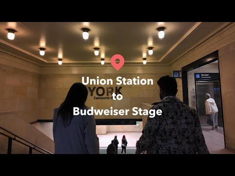 How to get to Budweiser Stage from Union Station