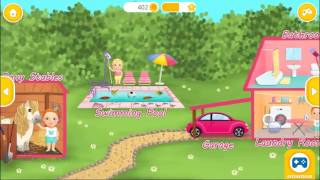 Sweet Baby Girl Cleanup 3 - Swimming Pool Tree House And Kitchen Cleanup - Girls Games screenshot 5
