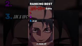 Ranking the best JJK edits🥶#ranking #jujutsukaisen