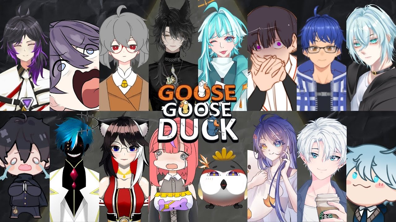 [ GOOSE GOOSE DUCK COLLAB ] DIBUNUH BERAPA KALI NIH? [ VTUBER ID, EN ...