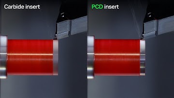 Which Is Better for Machining Acrylic? Carbide Insert vs Diamond Insert  #cnc #machine #engineering