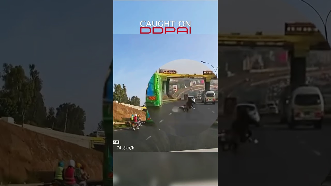 A split second is all it takes. Always keep your eyes ahead and your dashcam rolling.