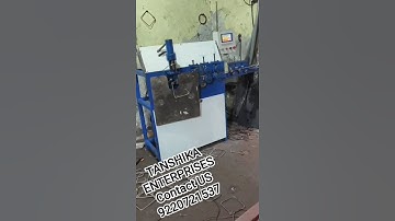 High speed TMT Ring Making Machine Fully automatic #machine #manufacturingmachine