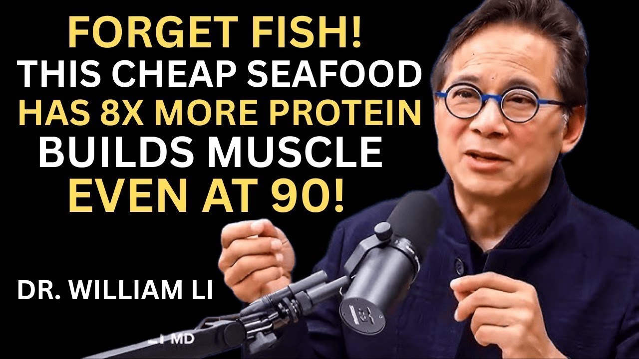 Forget Fish! This Food Builds Muscle And Kills Sarcopenia | Dr. William Li