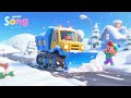 Snow Plow Clear the Road 🚜❄️ | Winter Work Truck Song for Kids