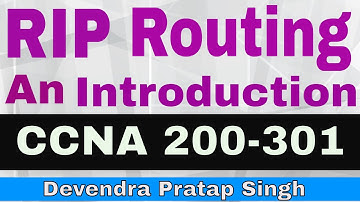 RIP routing protocol by Devendra Pratap Singh || How it works  || CCNA 200-301 || Network Creator
