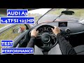 2015 Audi A3 1.4TFSi 125HP Sportback | POV Test drive | 0-100 | Interior | Performance