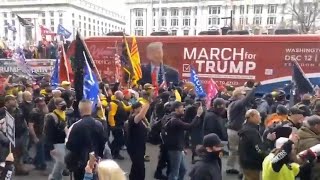 Pro Trump Rally in DC with Proud Boys!