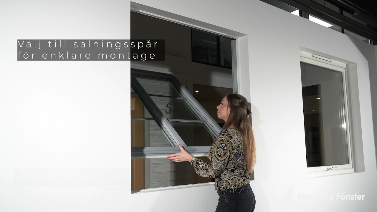 Vridfönster Aluminium Norrland PLUS