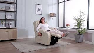 Caesar Dual Motor Rise Recliner Chair | Furniture Online