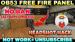 Free Fire Panel OB53 🔥 FF Antiban Panel Mobile | Free Fire Hack New 😈 FF Injector 2026 | FF Panel