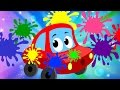 Colors Song | Little Red Car | Cars Nursery Rhymes