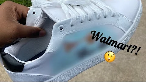 CUSTOMIZING SHOES FROM WALMART!?!