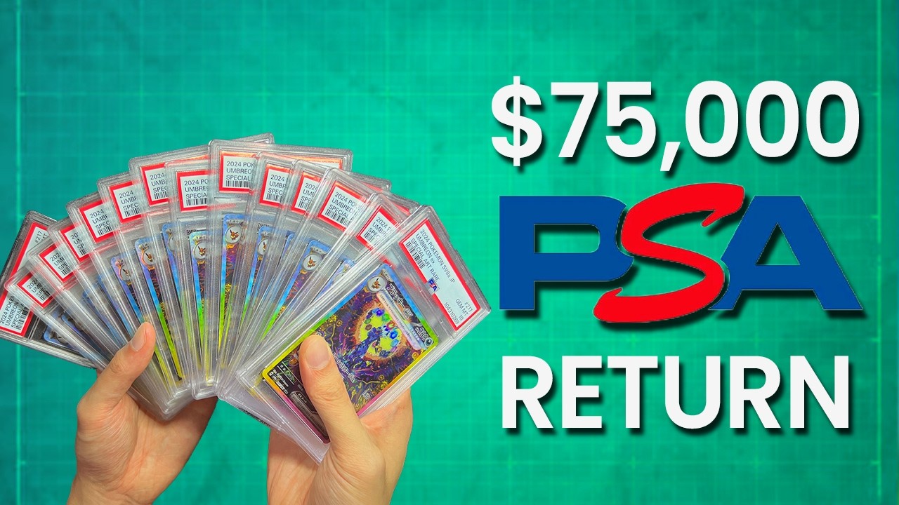 Largest Pokemon PSA Return on YouTube!