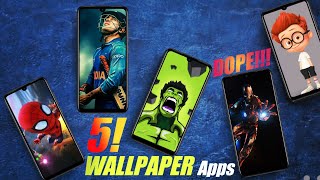 Top 5 FREE INSANE Wallpaper Apps for Android | 2020 | 3D Live wallpaper | jaaz tech | screenshot 1