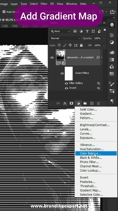 How to Make the Line Halftone in Photoshop