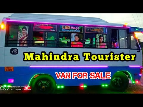 Mahindra tourist van second hand cars 