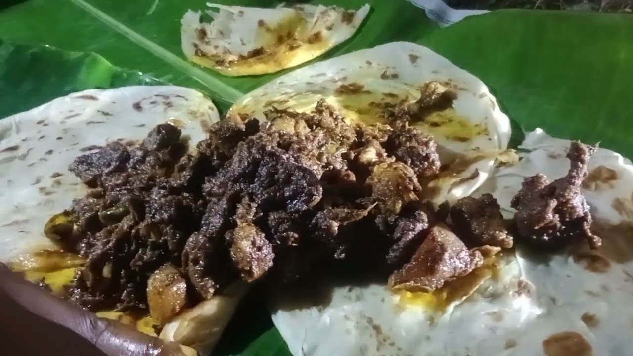 PORK CURRY |VILLAGE NIGHT LIFE |രാത്രി പുഴയിൽ പന്നിക്കറിയും പൊറോട്ടയും 😋