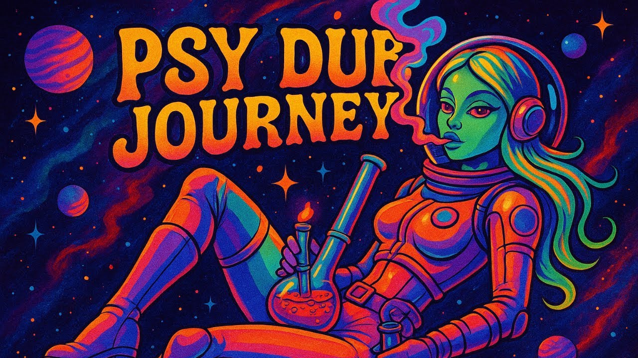 Trippy PsyDub Journey 🍄 | Psychedelic Dub Reggae Mix with Visuals & Deep Bass