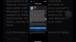Is it okay to Download  iOs18 or iOs17? | comparison of the two iOs | Iphone Update Software screenshot 1
