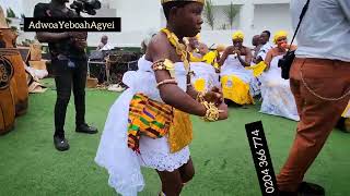 Nnwomkro at Dr Ofori Sarpong's daughter's marriage by AdwoaYeboahAgyei Adowa Group