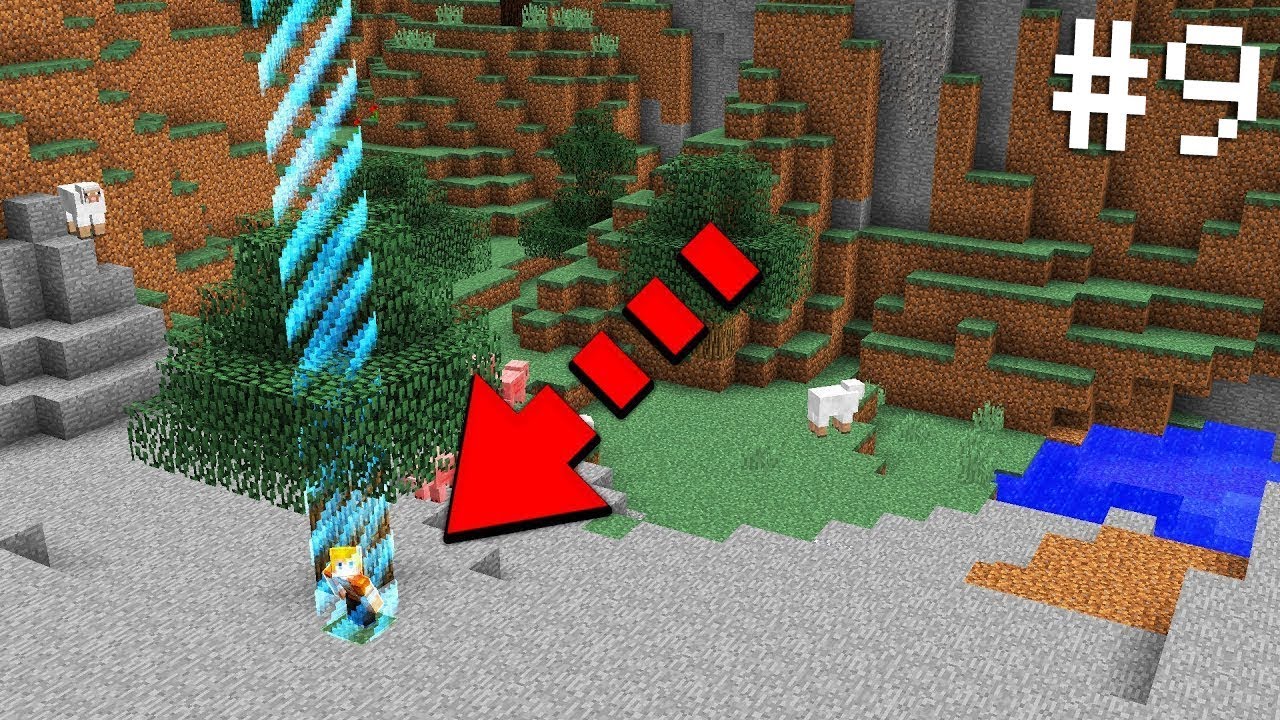 Карта на майнкрафт на одном блоке в океане