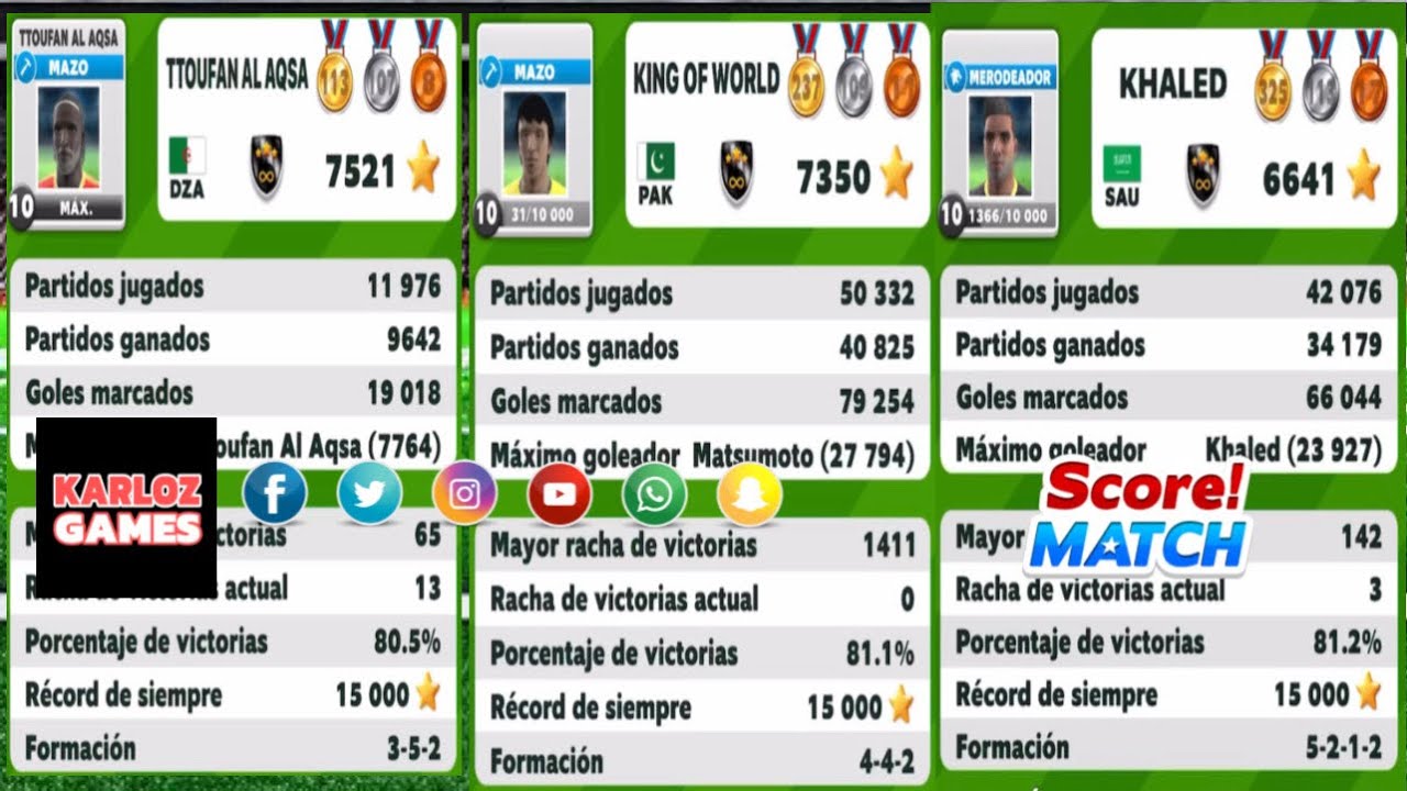 Karloz Games против (King of Word - Khaled - Ttoufan al aqsa) top players