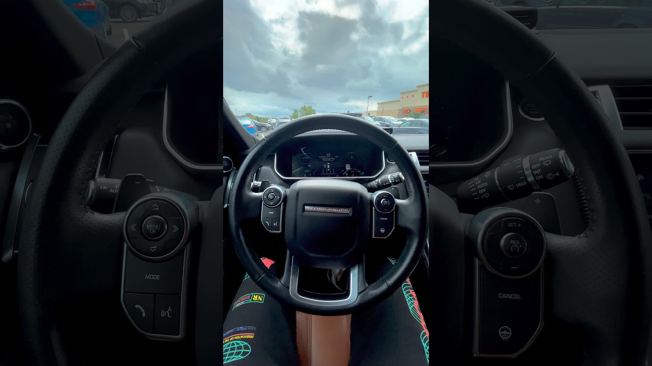 Range Rover Sport perpendicular self parking assist.