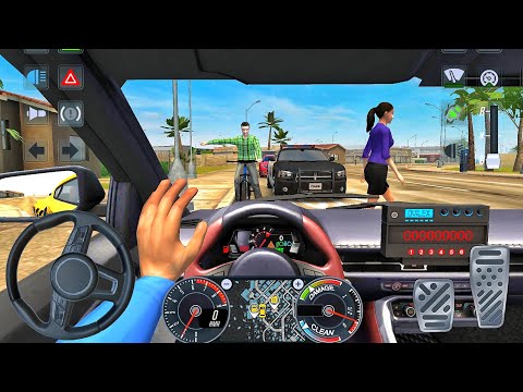 New Taxi Simulator 2026 - Toyota Supra Taxi Driver SUV City Driving - Car Game Android Gameplay