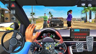 New Taxi Simulator 2026 - Toyota Supra Taxi Driver SUV City Driving - Car Game Android Gameplay screenshot 4