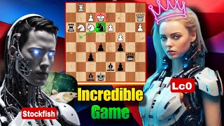 BATTLE OF CHESS Engines: Stockfish 16.1 Faced LeelaZero In An Insane Chess Game | Chess Strategy