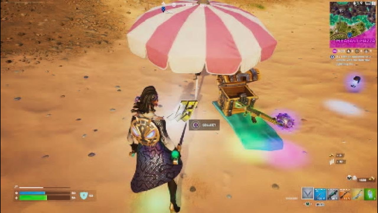 Fortnite Collect Metallica Music Notes Quest YouTube