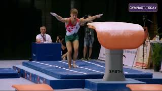Top 3 in Men's Vault Final - 2023 Szombathely Gymnastics Challenge World Cup