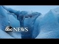 Into the Ice: Using a Drone to Explore Inside a Glacier